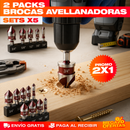 Promo 2x1 Set Brocas Avellanadoras – Esconde la Cabeza del Tornillo y Deja Acabado Pro