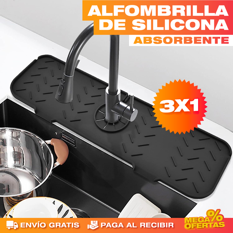 PROMO 3X1 ALFOMBRILLA DE SILICONA ABSORBENTE