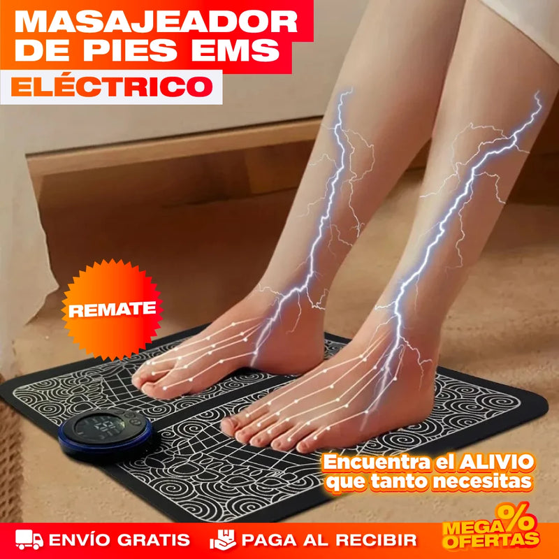 MASAJEADOR GIMNASIA DE PIES EMS ELÉCTRICO