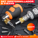Set de Destornillador Multiángulo – 8 Piezas