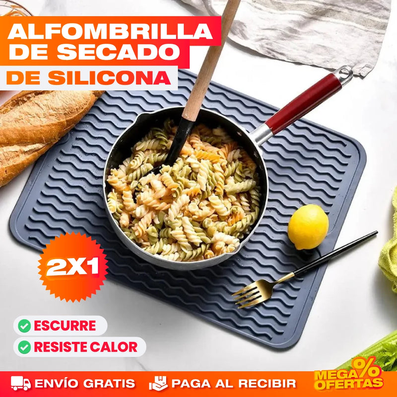 PROMO 2X1 ALFOMBRILLA DE SECADO DE SILICONA