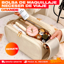 BOLSA DE MAQUILLAJE - NECESER GRANDE DOBLE CREMALLERA