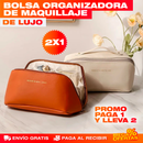 PROMO 2X1 COSMETIQUERA ORGANIZADORA DE MAQUILLAJE DE LUJO