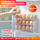 CANASTA ORGANIZADORA DE HUEVOS PREMIUM