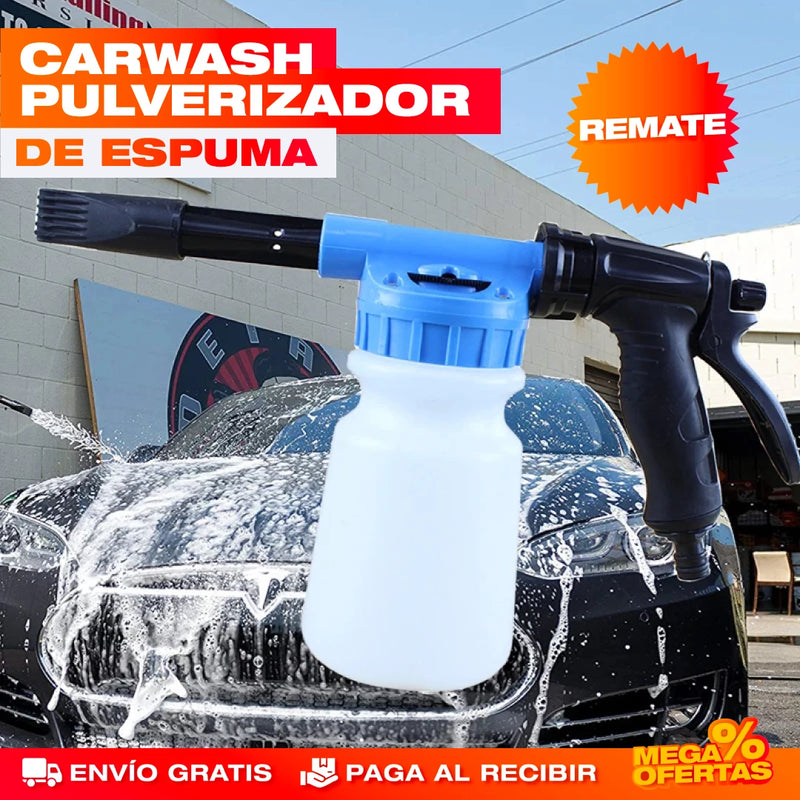 CARWASH PULVERIZADOR DE ESPUMA LAVADO DE CARRO