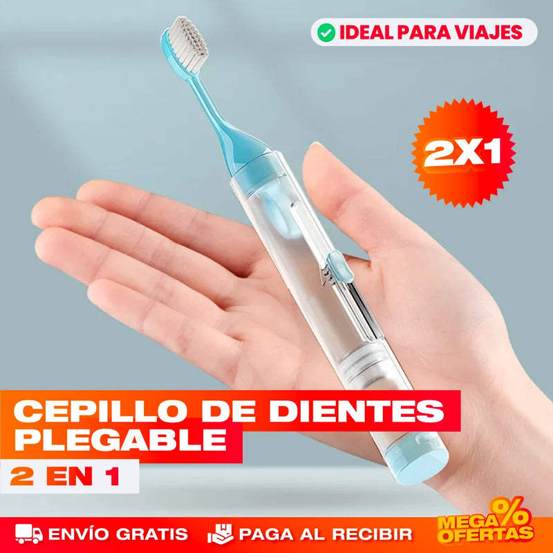 PROMO 2X1 CEPILLO DE DIENTES PARA VIAJEROS