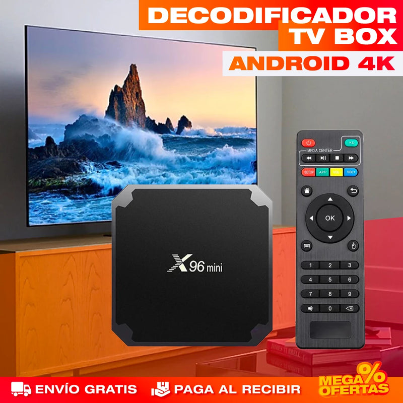 DECODIFICADOR SMART TV 4K