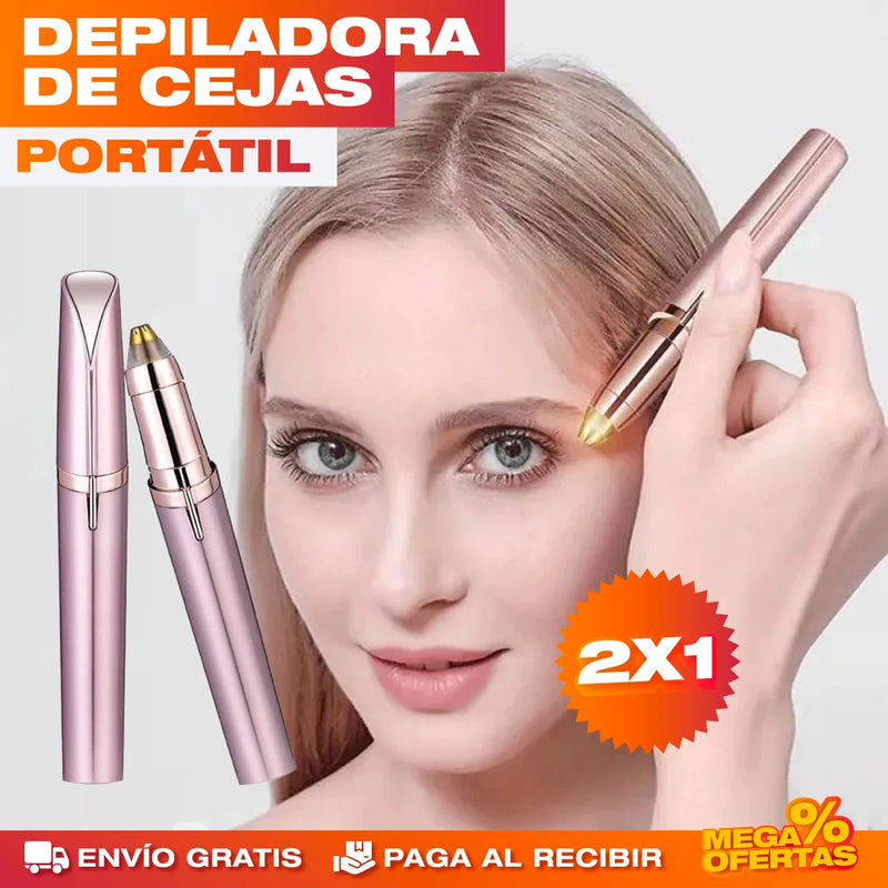 2X1 DEPILADORES DE CEJAS ELÉCTRICA PORTÁTIL