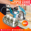PROMO 3X1 DISCO POWER SIERRA DOBLA CARA