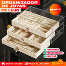 ORGANIZADOR DE JOYAS DE LUJO 3 NIVELES