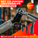 SET X3 JUNTAS UNIVERSALES GIRATORIAS