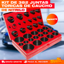 KIT DE 382 JUNTAS TORICAS DE CAUCHO DE NITRILO