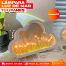 LÁMPARA LUZ DE MAR DE TULIPANES