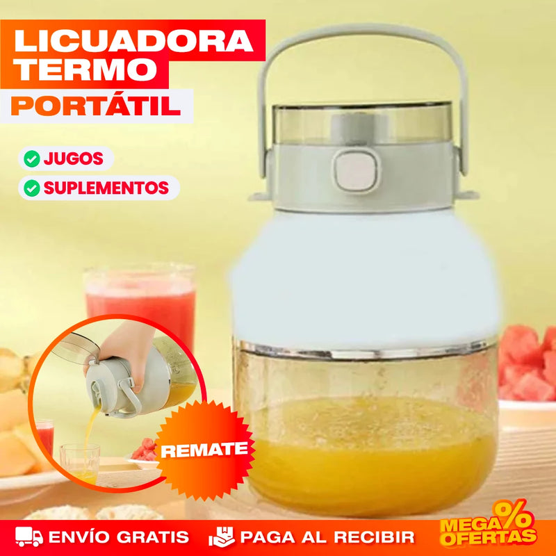 LICUADORA PORTÁTIL PARA JUGOS, BATIDOS Y SUPLEMENTOS.