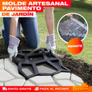 MOLDE ARTESANAL DE PAVIMENTO CEMENTO PARA JARDÍN