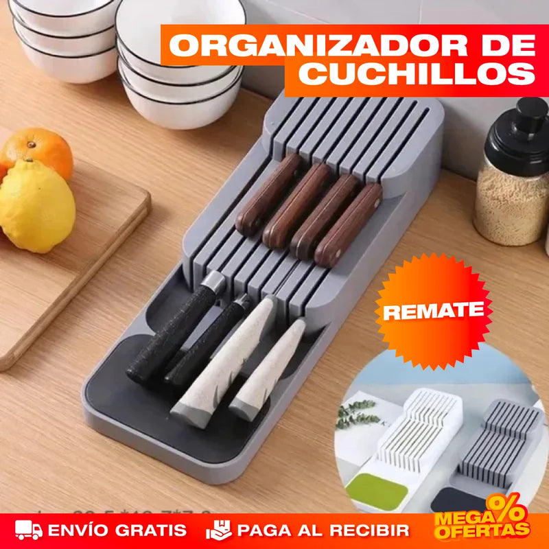 ORGANIZADOR DE CUCHILLOS DE COCINA