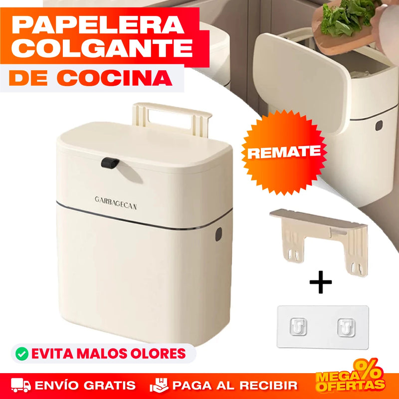 PAPELERA COLGANTE MULTIUSOS