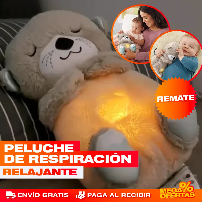 PELUCHE RELAJANTE DE RESPIRACIÓN PARA DORMIR