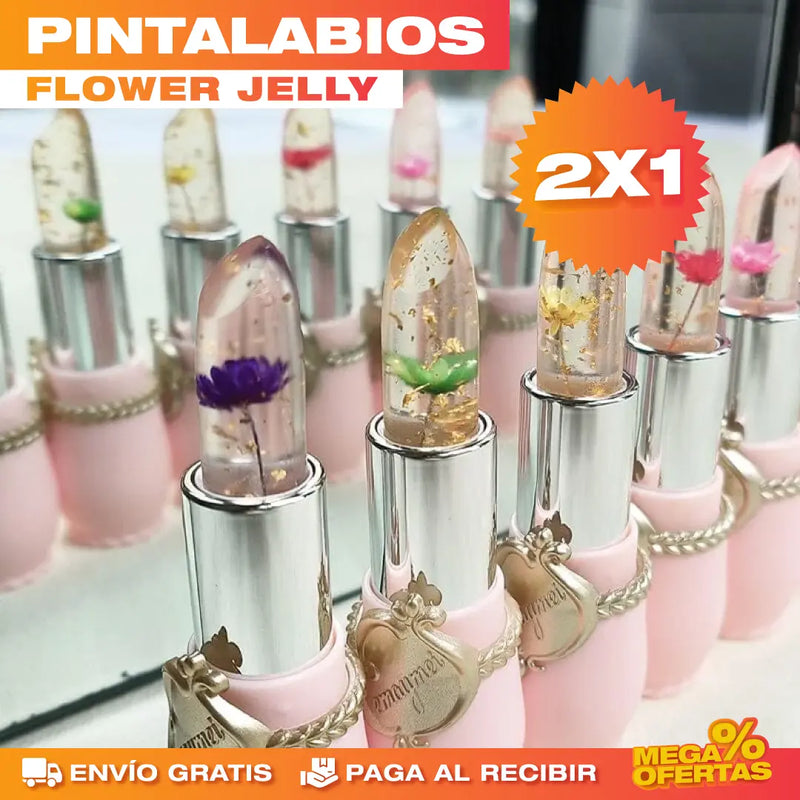 PROMO 2X1 PINTALABIOS FLOWER JELLY