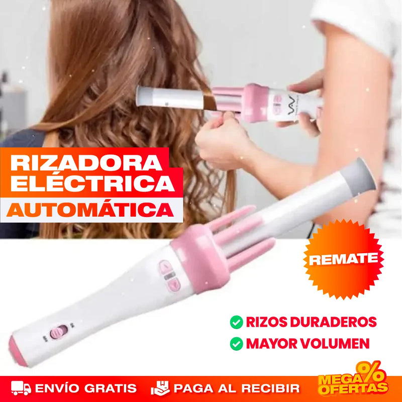 RIZADORA ELÉCTRICA GIRATORIA PARA PELO