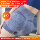 PROMO 3X1 - SHORT PUSH UP LEVANTA COLA (TALLA UNICA)
