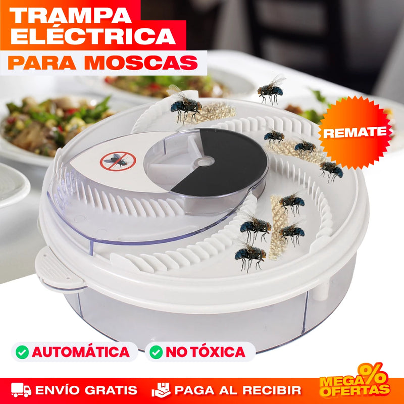 TRAMPA ELÉCTRICA PARA MOSCAS - ANTIPLAGAS