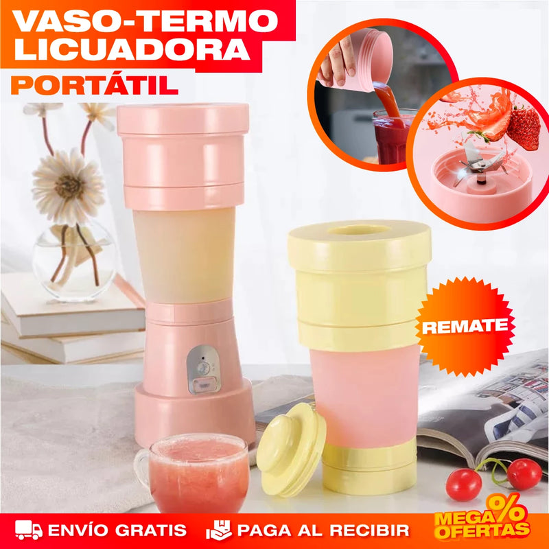 MINI LICUADORA PLEGABLE PORTÁTIL