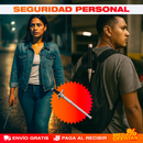 BASTÓN RETRÁCTIL DE SENDERISMO Y SEGURIDAD CON ROMPEVIDRIOS