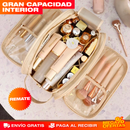 BOLSA DE MAQUILLAJE - NECESER GRANDE DOBLE CREMALLERA