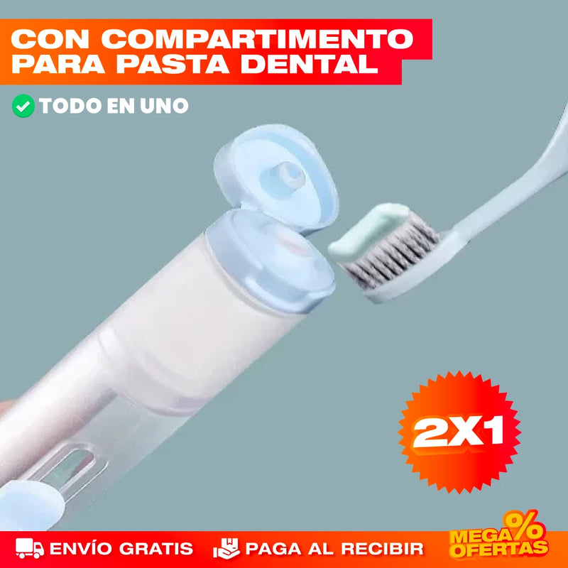 PROMO 2X1 CEPILLO DE DIENTES PARA VIAJEROS