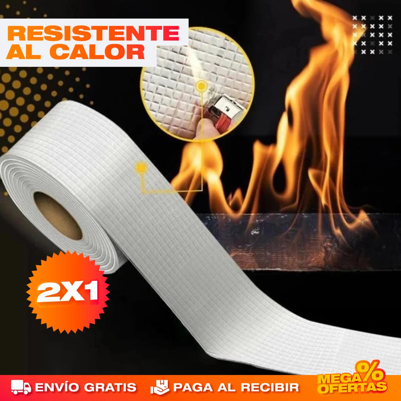 2x1 CINTA IMPERMEABLE REPARA FUGAS (5 METROS)