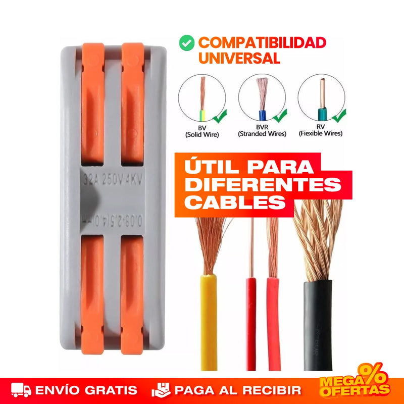 PROMO PACK X20 CONECTORES DE CABLES