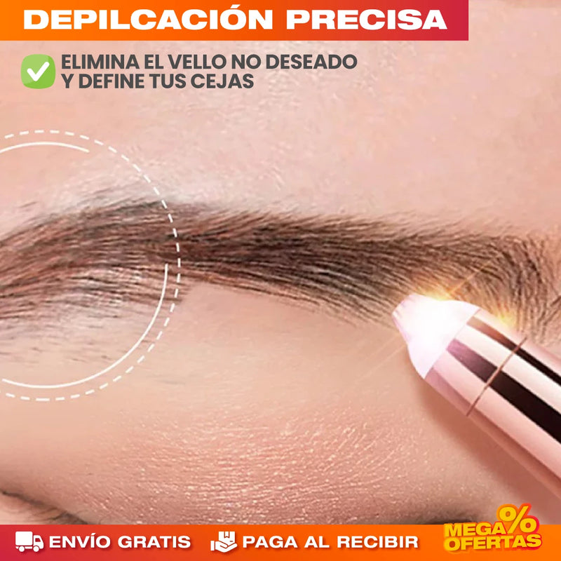 2X1 DEPILADORES DE CEJAS ELÉCTRICA PORTÁTIL