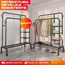 ESTANTE PERCHERO DOBLE