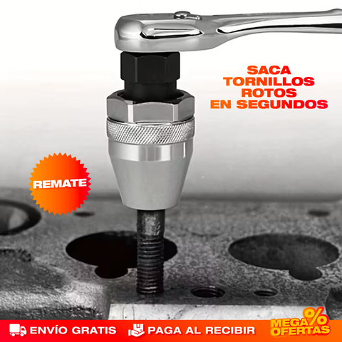 Extractor de Tornillos – Saca el Tornillo Pasado Sin Dañar la Pieza