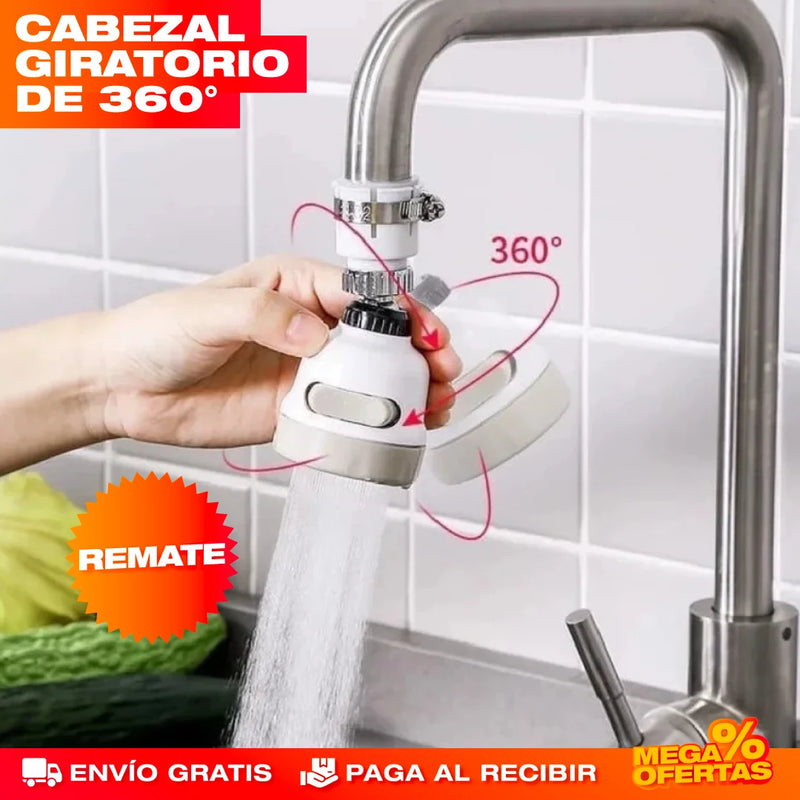 PROMO 3X1 GRIFO AHORRADOR GIRATORIO 360°