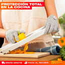 PAR GUANTES RESISTENTES A CORTES PARA COCINA Y TRABAJO
