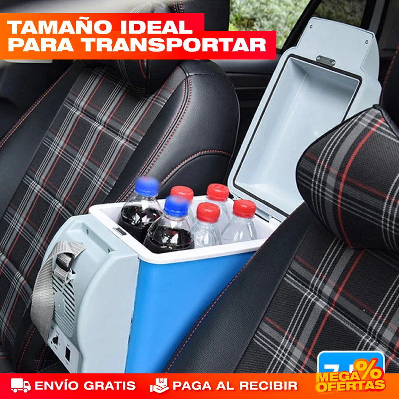 MINI NEVERA 7.5 LITROS PARA CARRO Y EL HOGAR