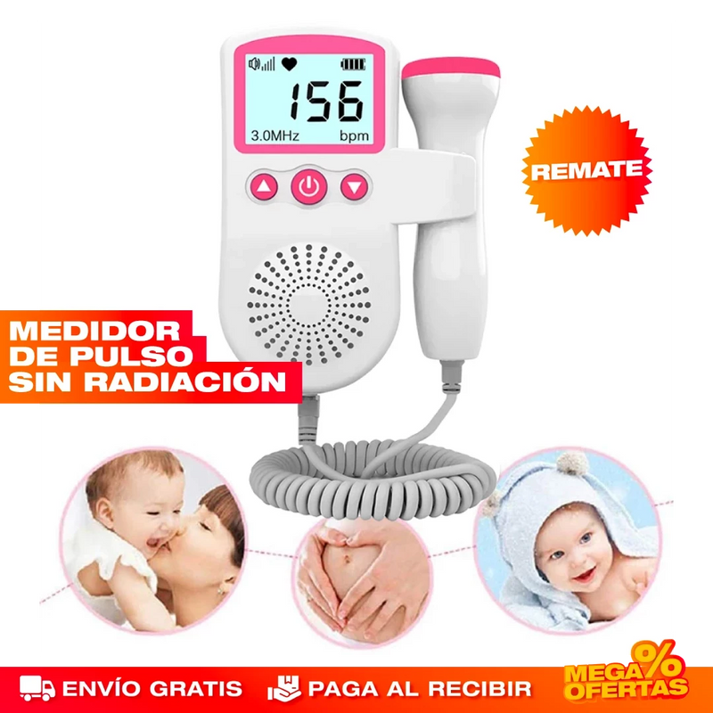 MONITOR DE RITMO CARDIACO FETAL DOPPLER