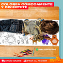 PROMO 2X1 ROLLOS PARA COLOREAR PARA NIÑOS