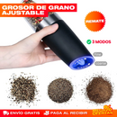 SET X 2 MOLINILLOS ELÉCTRICOS DE SAL Y PIMIENTA