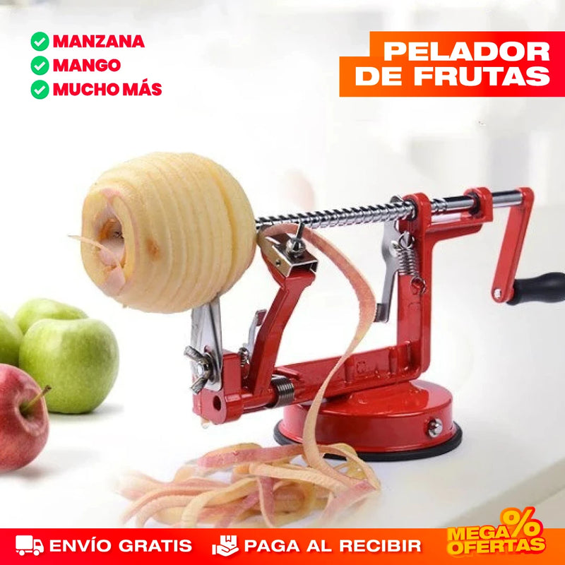 MÁQUINA CORTADORA DE PAPAS, FRUTAS Y VERDURAS EN ESPIRAL