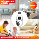 CÁMARA DE SEGURIDAD DUAL PARA BOMBILLA