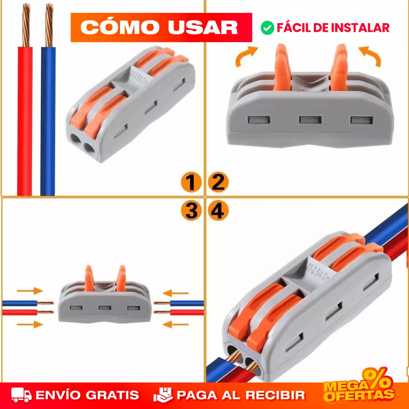 PROMO PACK X20 CONECTORES DE CABLES