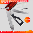 MARTILLO DE EMERGENCIA MULTIFUNCIONAL 16 EN 1