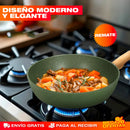 SET DE SARTENES DE GRANITO PREMIUM - 6 PIEZAS