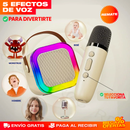 PARLANTE KARAOKE CON MICRÓFONO INALÁMBRICO