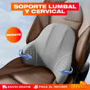 KIT COJÍN CUELLO Y SOPORTE LUMBAR VISCOELÁSTICO