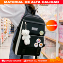 MALETA ESCOLAR UNISEX SET 4 EN 1