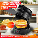 MÁQUINA PARA HAMBURGUESAS Y DESAYUNOS 3 EN 1